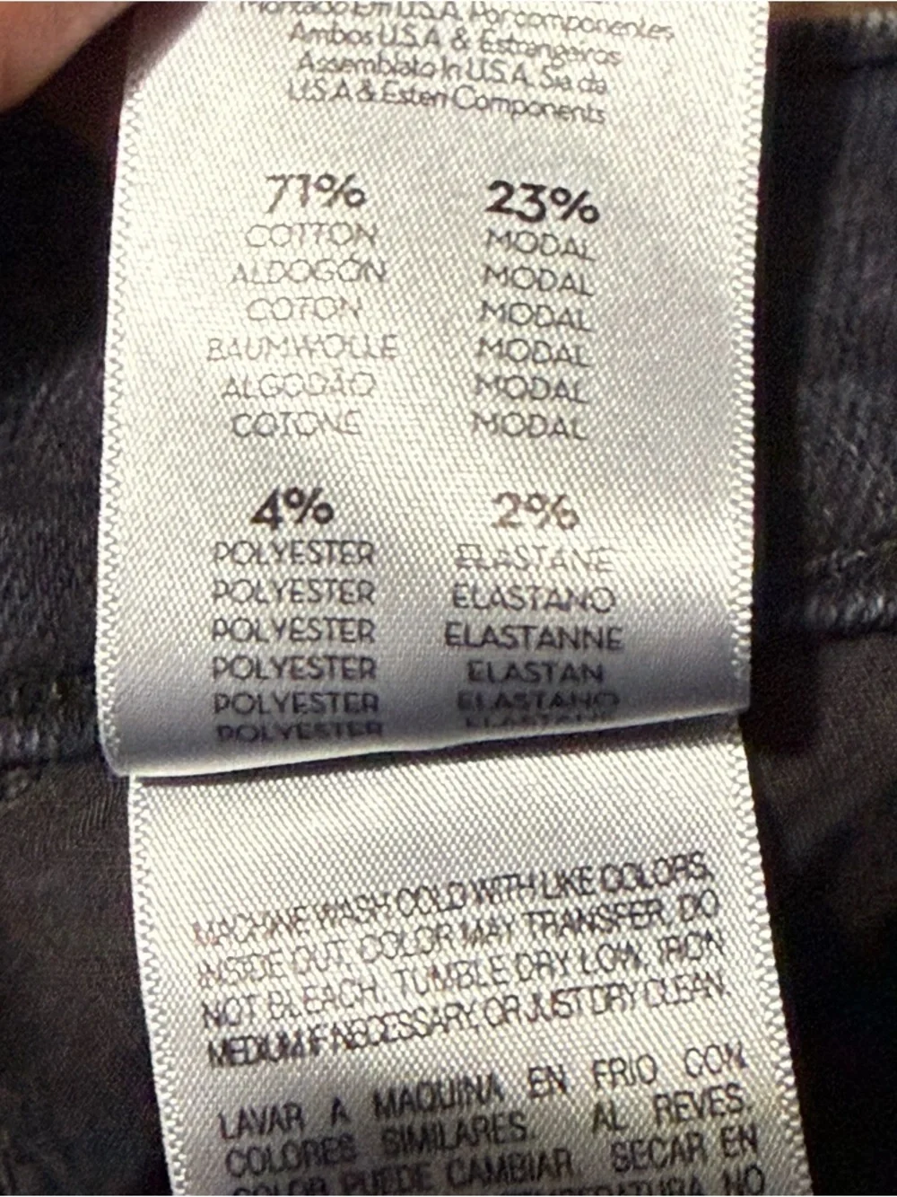 Mother The Hustler Ankle Fray Jeans Women's 29 in Encounters at Night Wash Denim - Picture 6 of 9